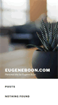 Mobile Screenshot of eugeneboon.com